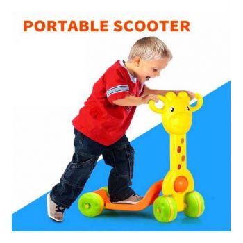4 Wheeled Real Action Scooter For Children
